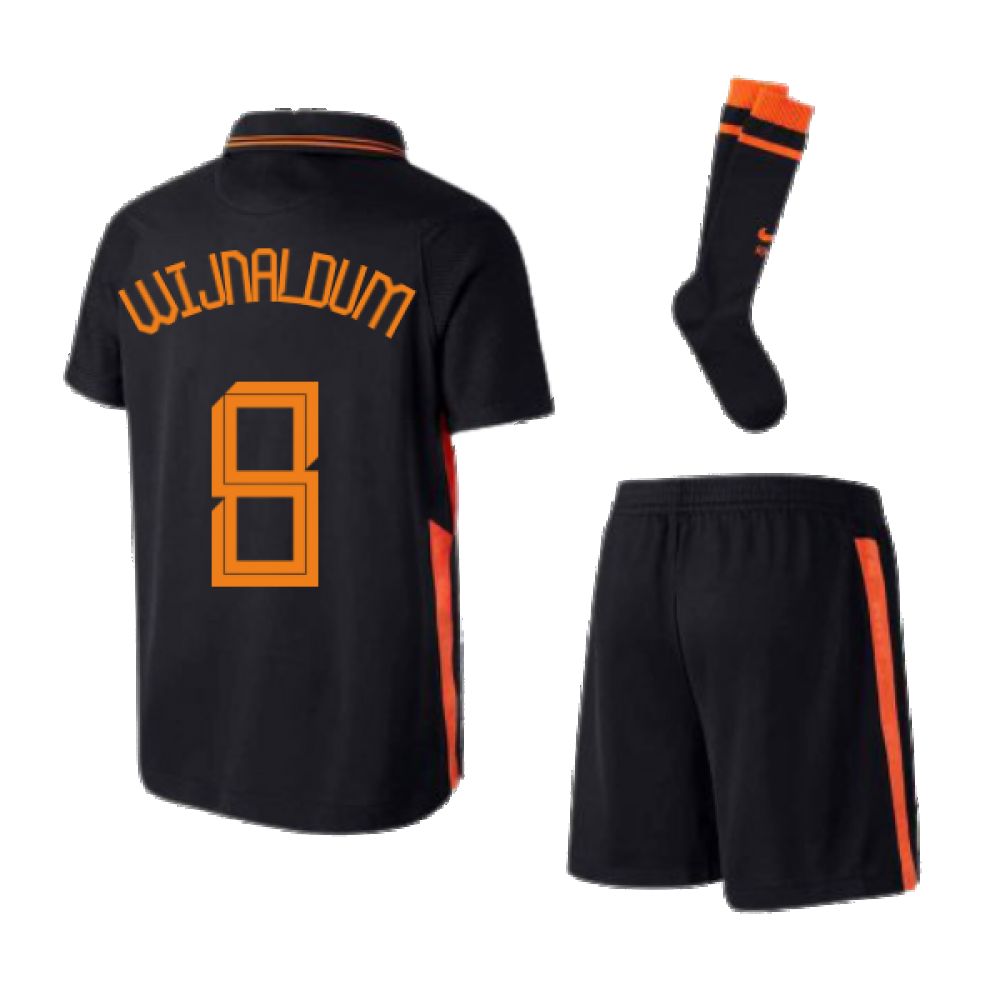 2020-2021 Holland Away Nike Mini Kit (WIJNALDUM 8)