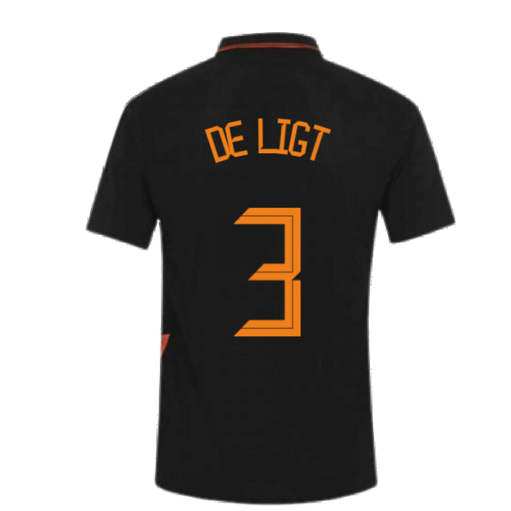 2020-2021 Holland Away Nike Vapor Match Shirt (DE LIGT 3)