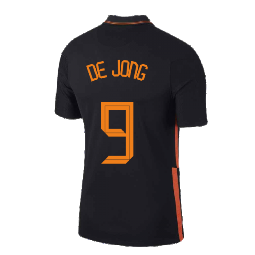 2020-2021 Holland Away Nike Womens Shirt (DE JONG 9)