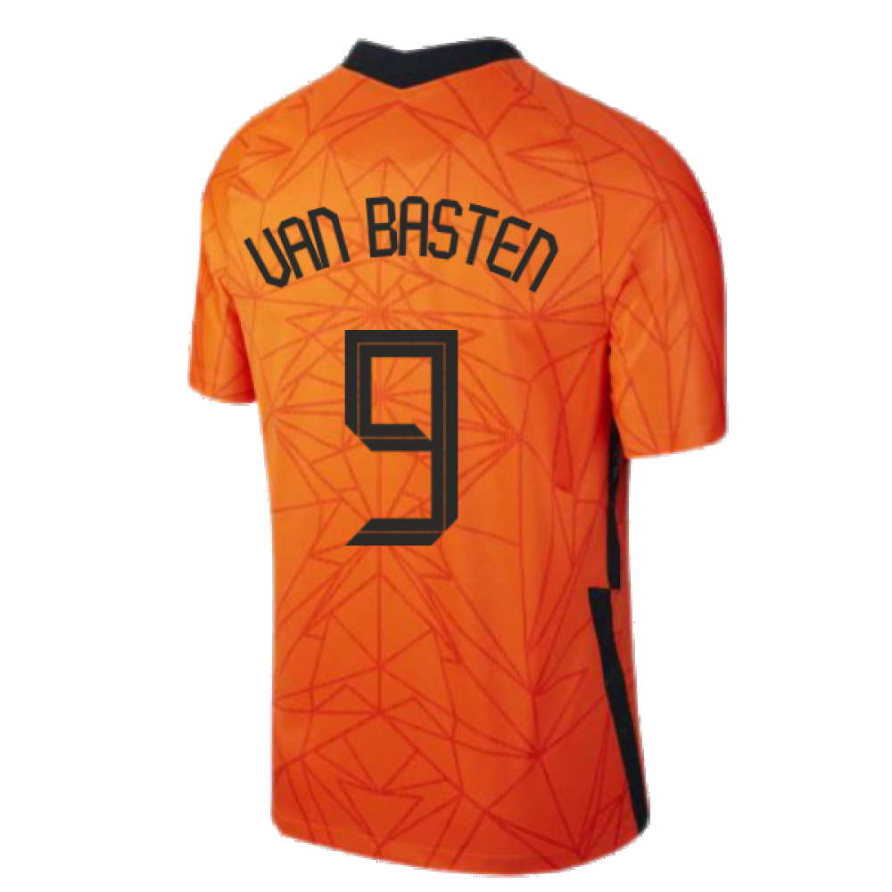 2020-2021 Holland Home Nike Football Shirt (Kids) (VAN BASTEN 9)