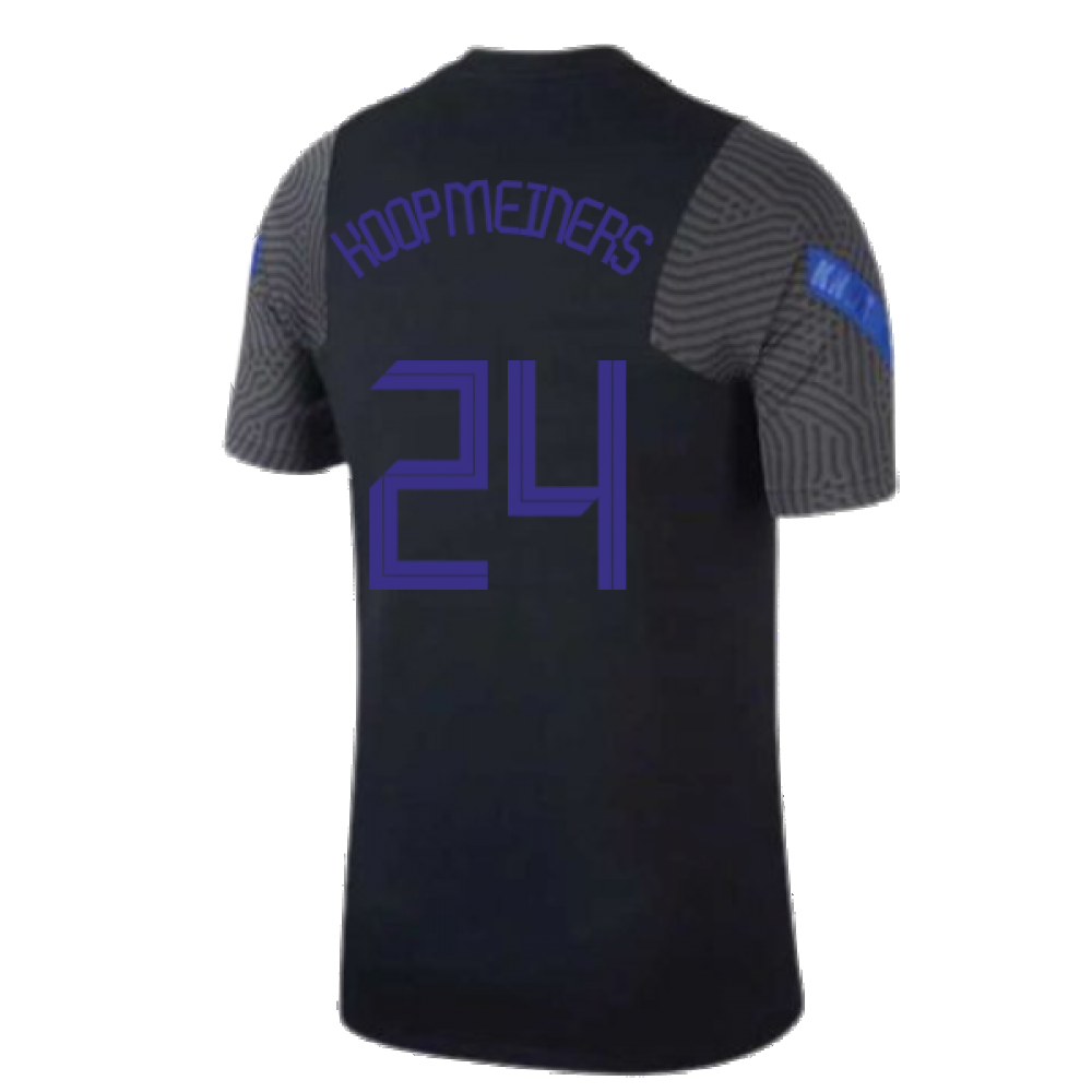 2020-2021 Holland Nike Training Shirt (Black) - Kids (KOOPMEINERS 24)