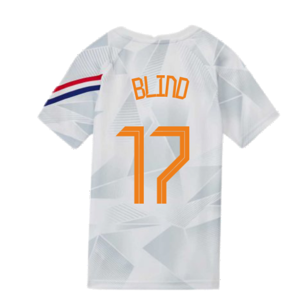 2020-2021 Holland Pre-Match Training Shirt (White) - Kids (BLIND 17)