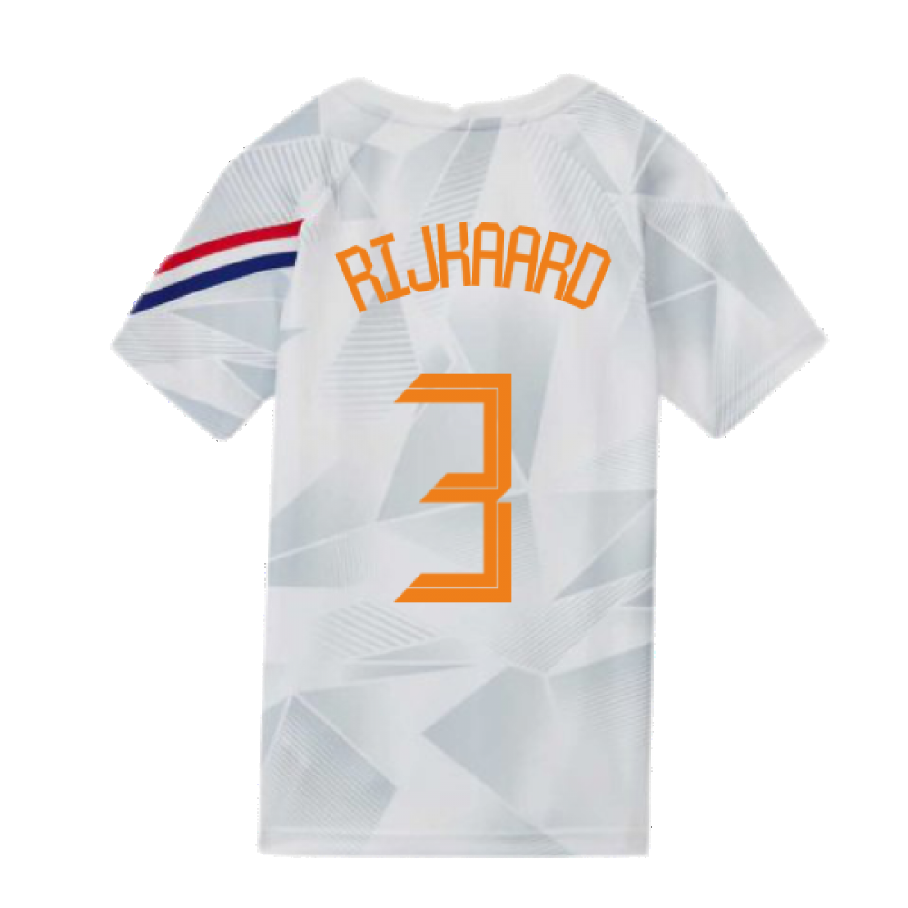 2020-2021 Holland Pre-Match Training Shirt (White) - Kids (RIJKAARD 3)