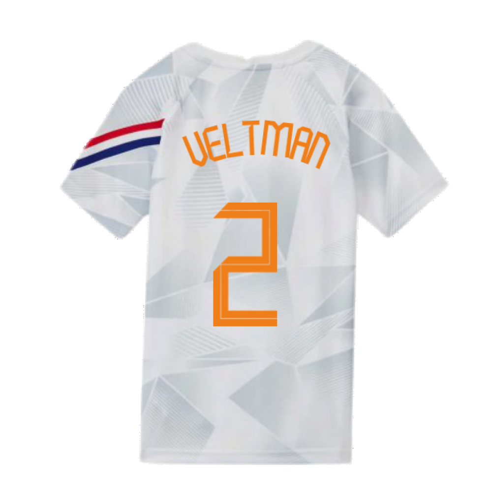 2020-2021 Holland Pre-Match Training Shirt (White) - Kids (VELTMAN 2)