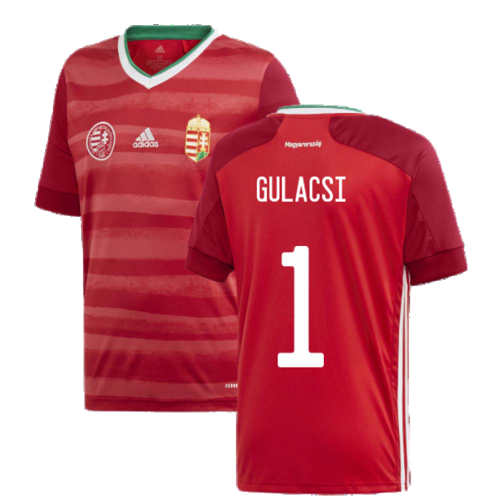 2020-2021 Hungary Home Adidas Football Shirt (Kids) (GULACSI 1)