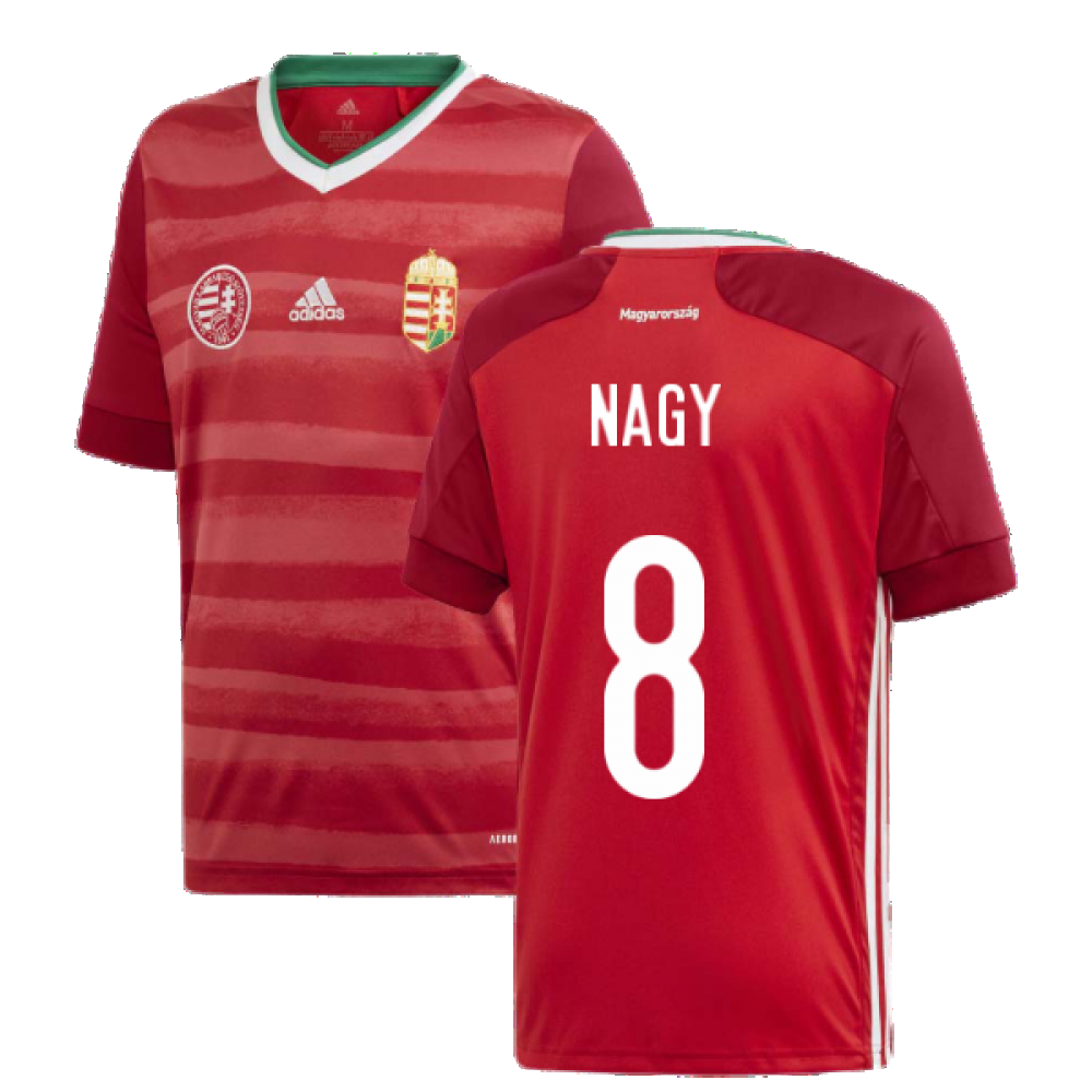 2020-2021 Hungary Home Adidas Football Shirt (Kids) (NAGY 8)