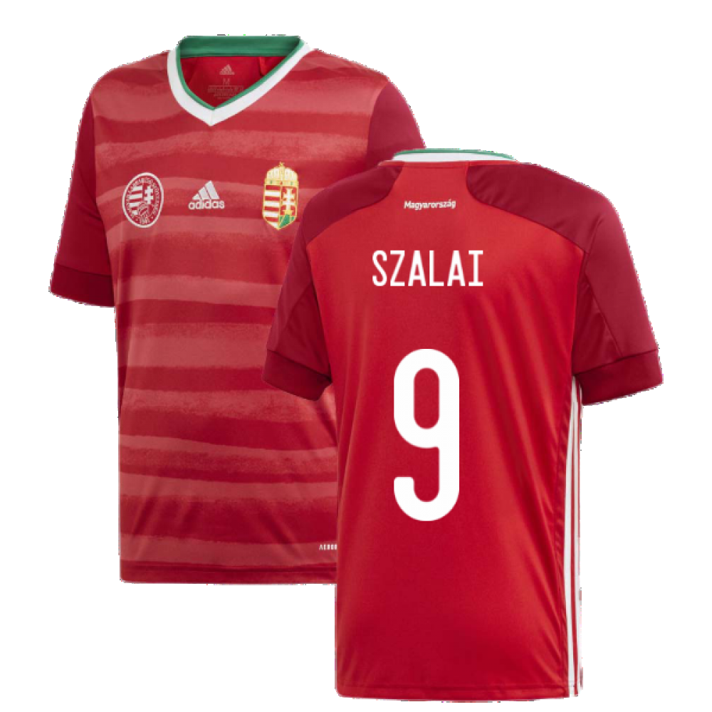 2020-2021 Hungary Home Adidas Football Shirt (Kids) (SZALAI 9)