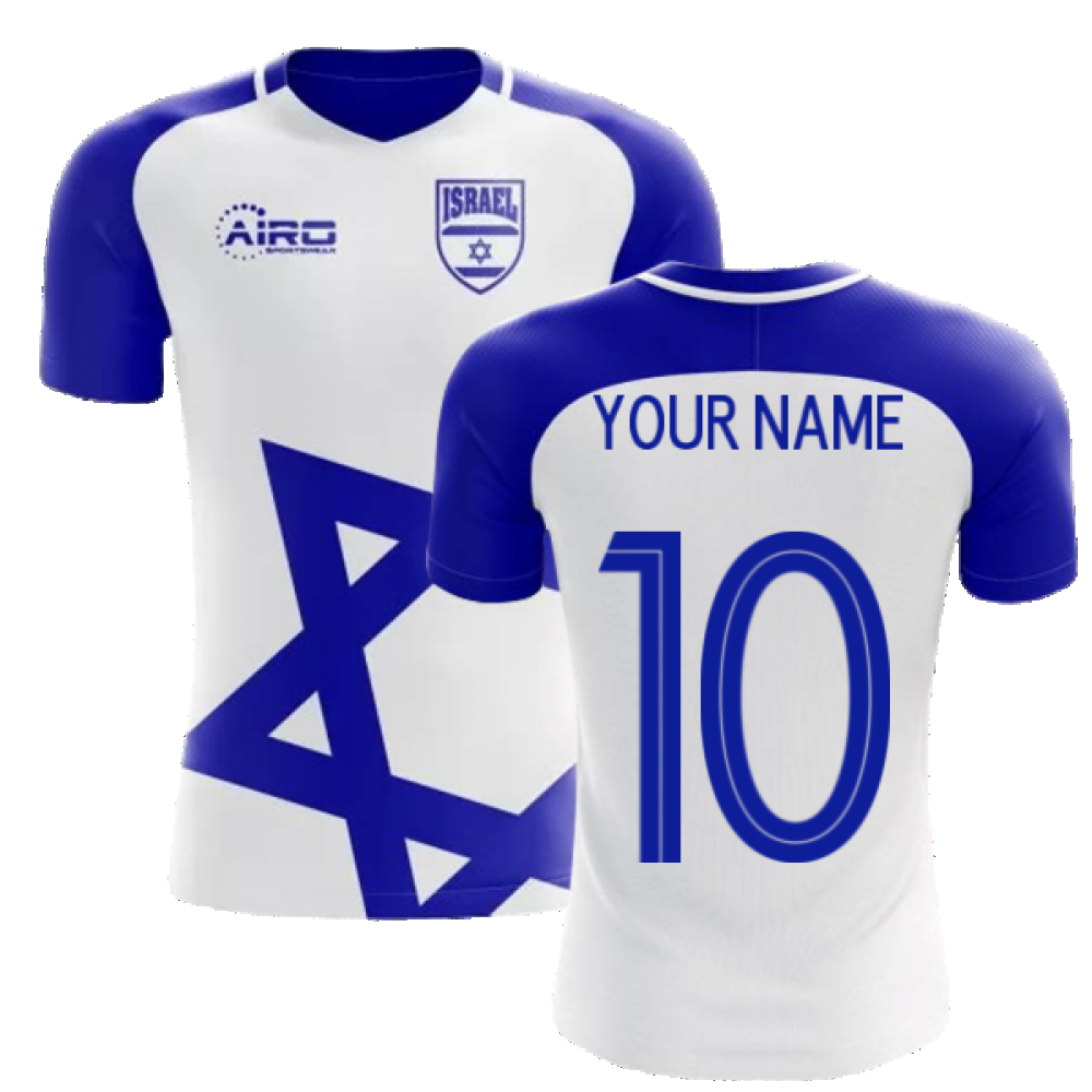 2024-2025 Israel Home Concept Football Shirt (Your Name) -Kids