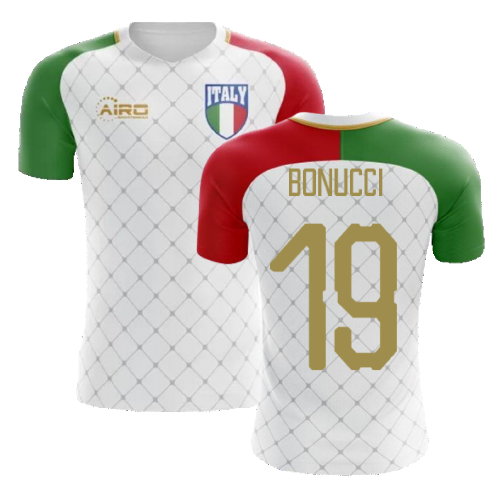 2024-2025 Italy Away Concept Football Shirt (Bonucci 19) - Kids