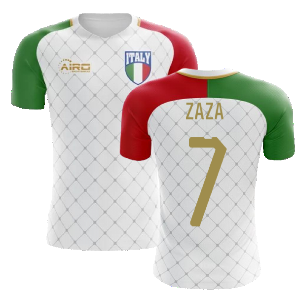 2024-2025 Italy Away Concept Football Shirt (Zaza 7) - Kids