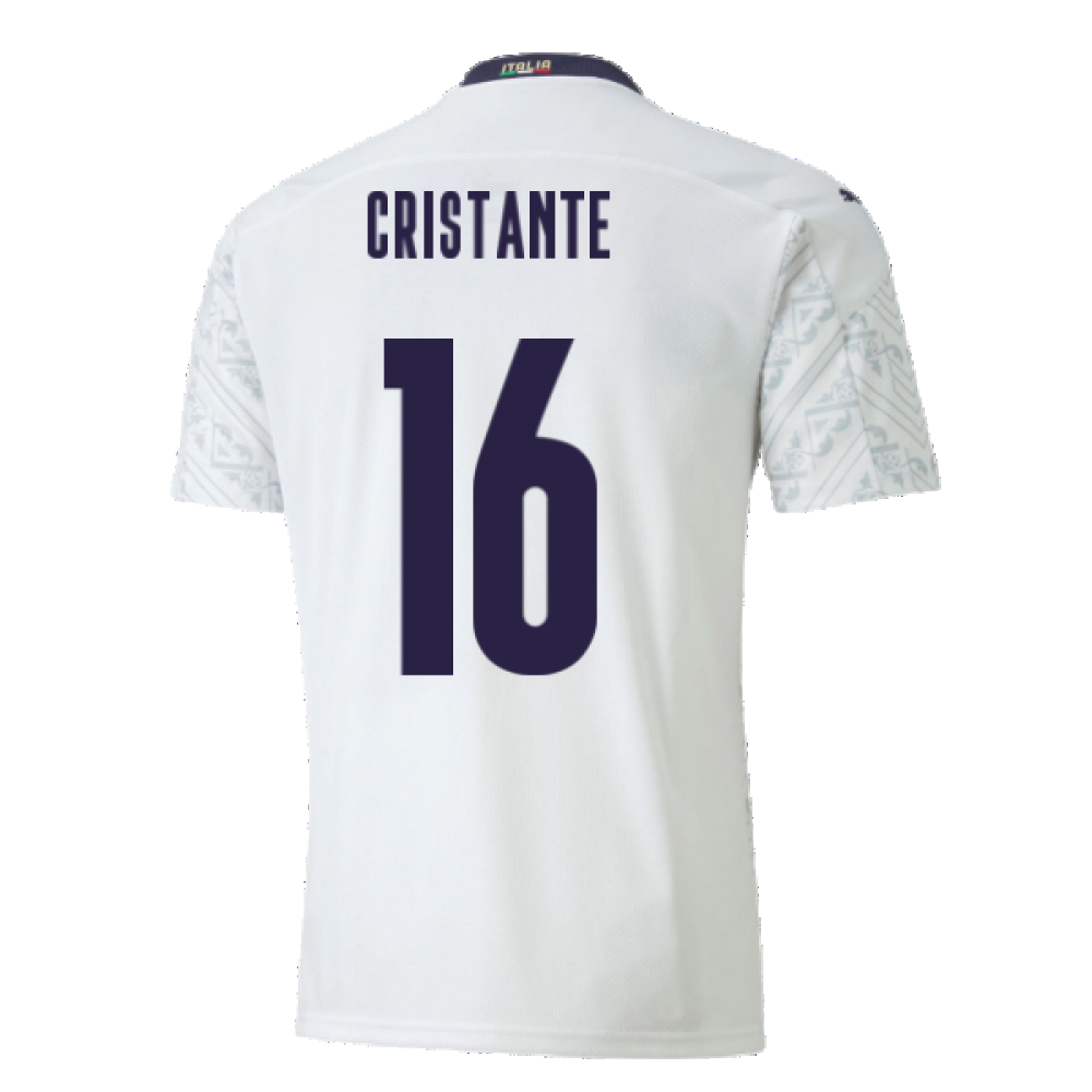 2020-2021 Italy Away Puma Football Shirt (Kids) (CRISTANTE 16)