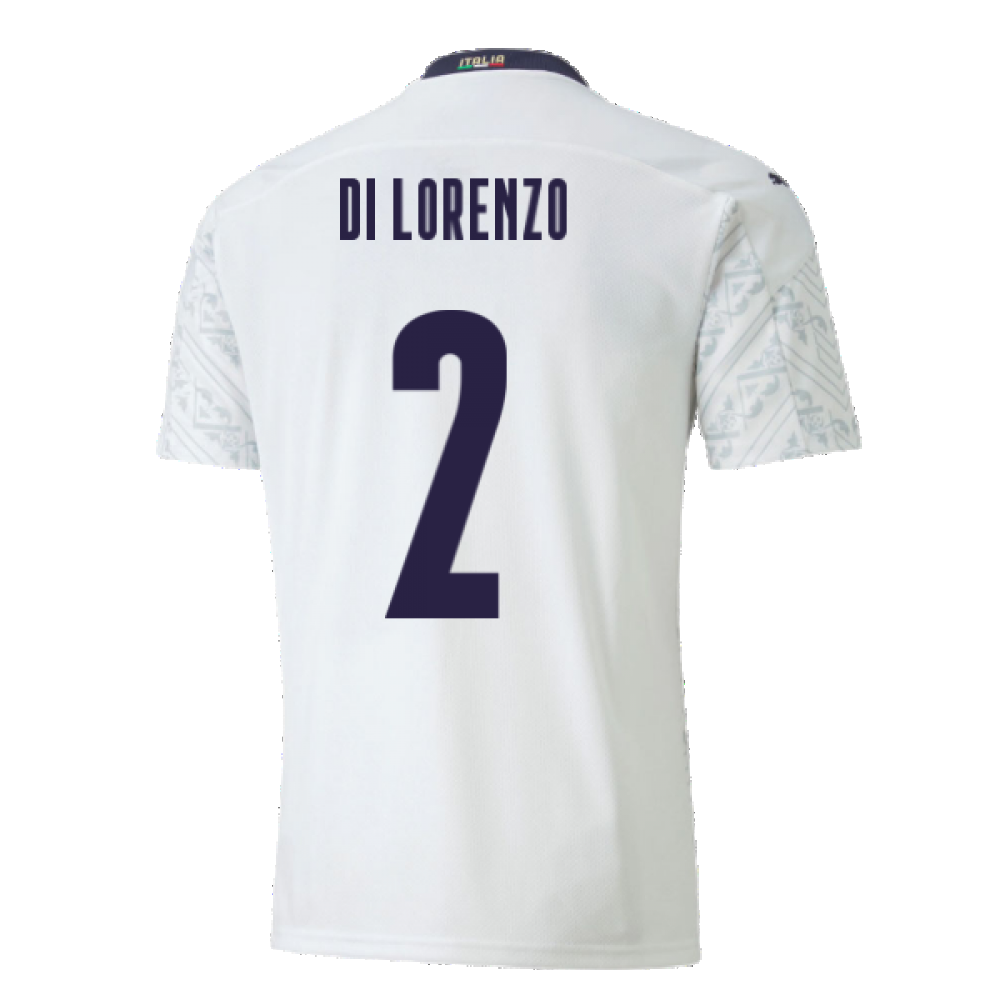 2020-2021 Italy Away Puma Football Shirt (Kids) (DI LORENZO 2)