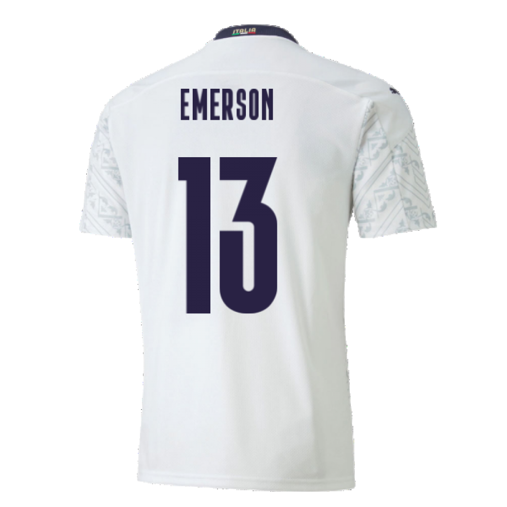 2020-2021 Italy Away Puma Football Shirt (Kids) (EMERSON 13)