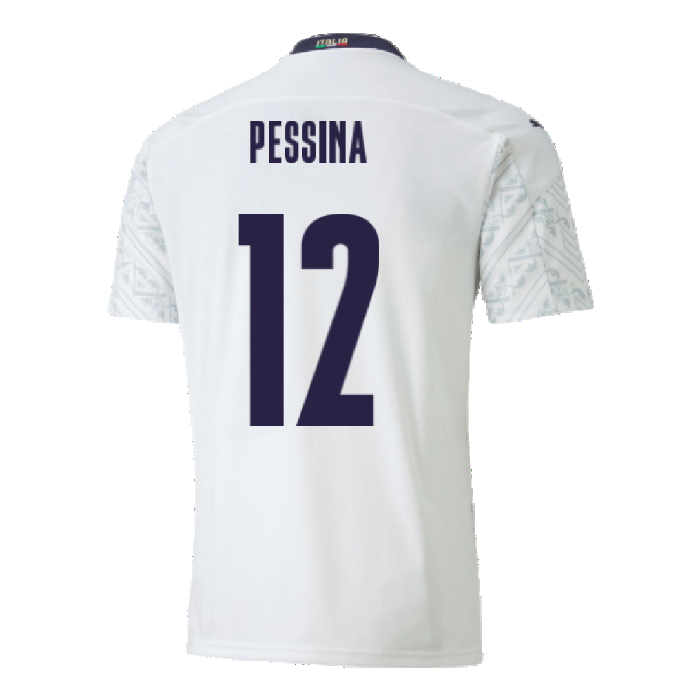 2020-2021 Italy Away Puma Football Shirt (Kids) (PESSINA 12)