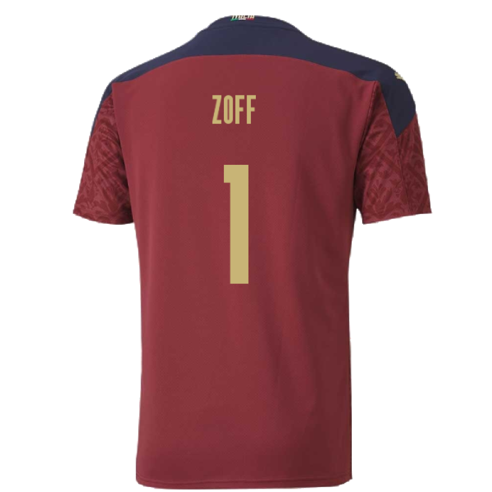 2020-2021 Italy Goalkeeper Shirt (Cordovan) (ZOFF 1)