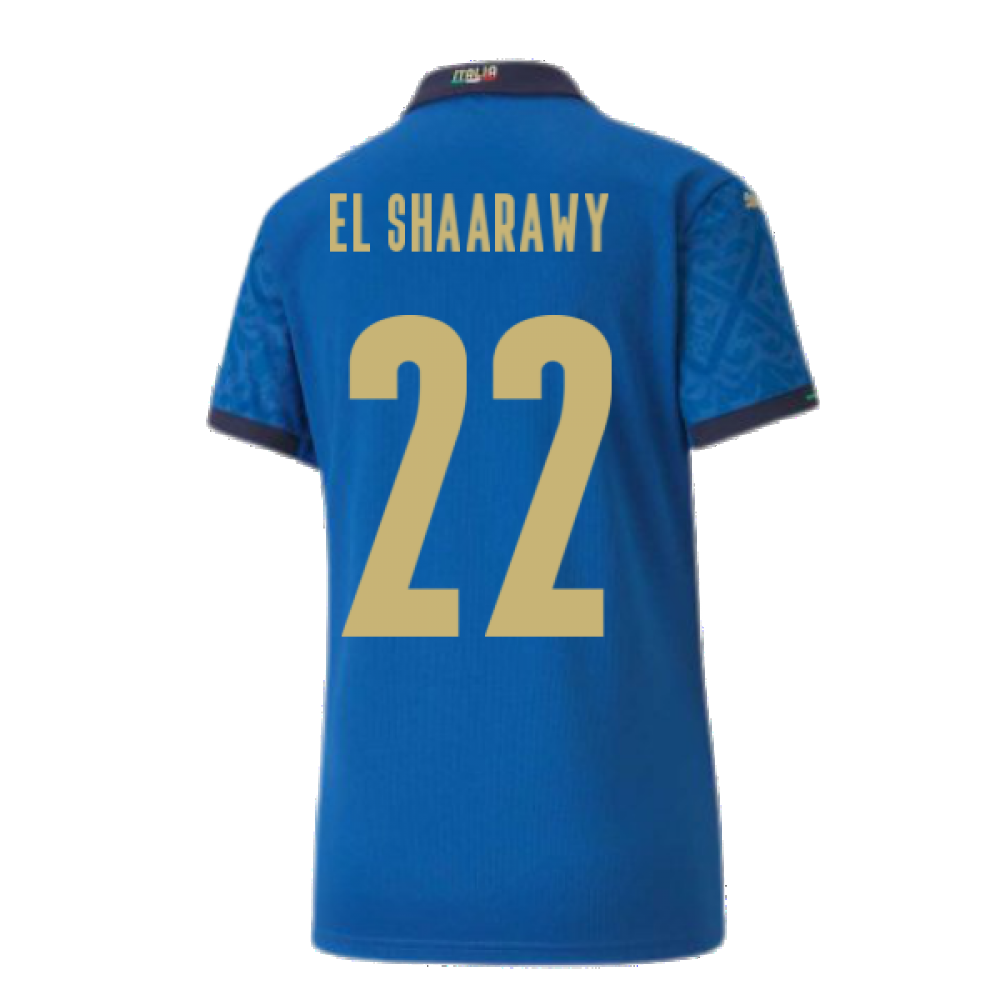 2020-2021 Italy Home Shirt - Womens (EL SHAARAWY 22)