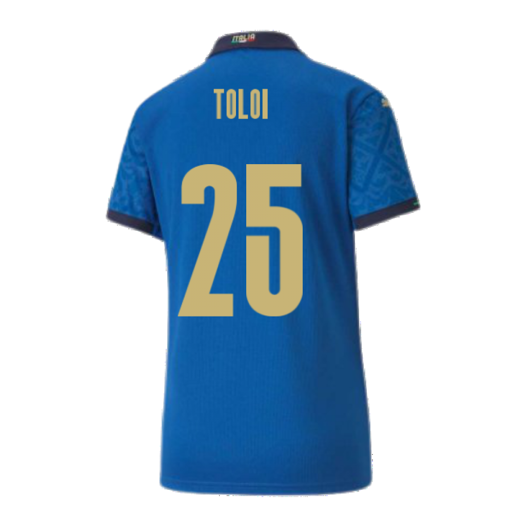 2020-2021 Italy Home Shirt - Womens (TOLOI 25)