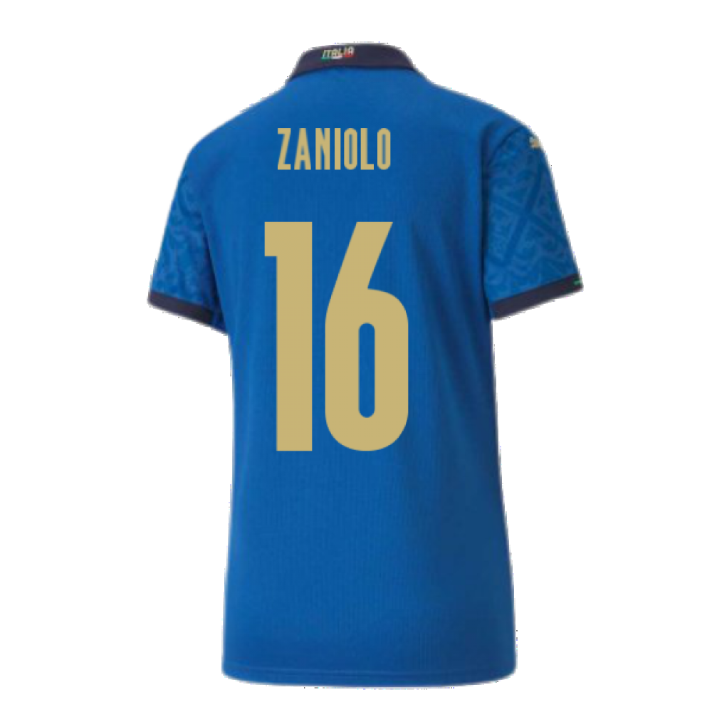 2020-2021 Italy Home Shirt - Womens (ZANIOLO 16)