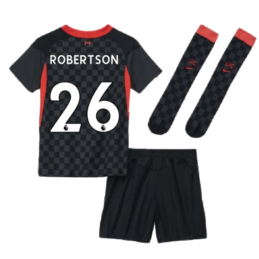 2020-2021 Liverpool 3rd Little Boys Mini Kit (ROBERTSON 26)