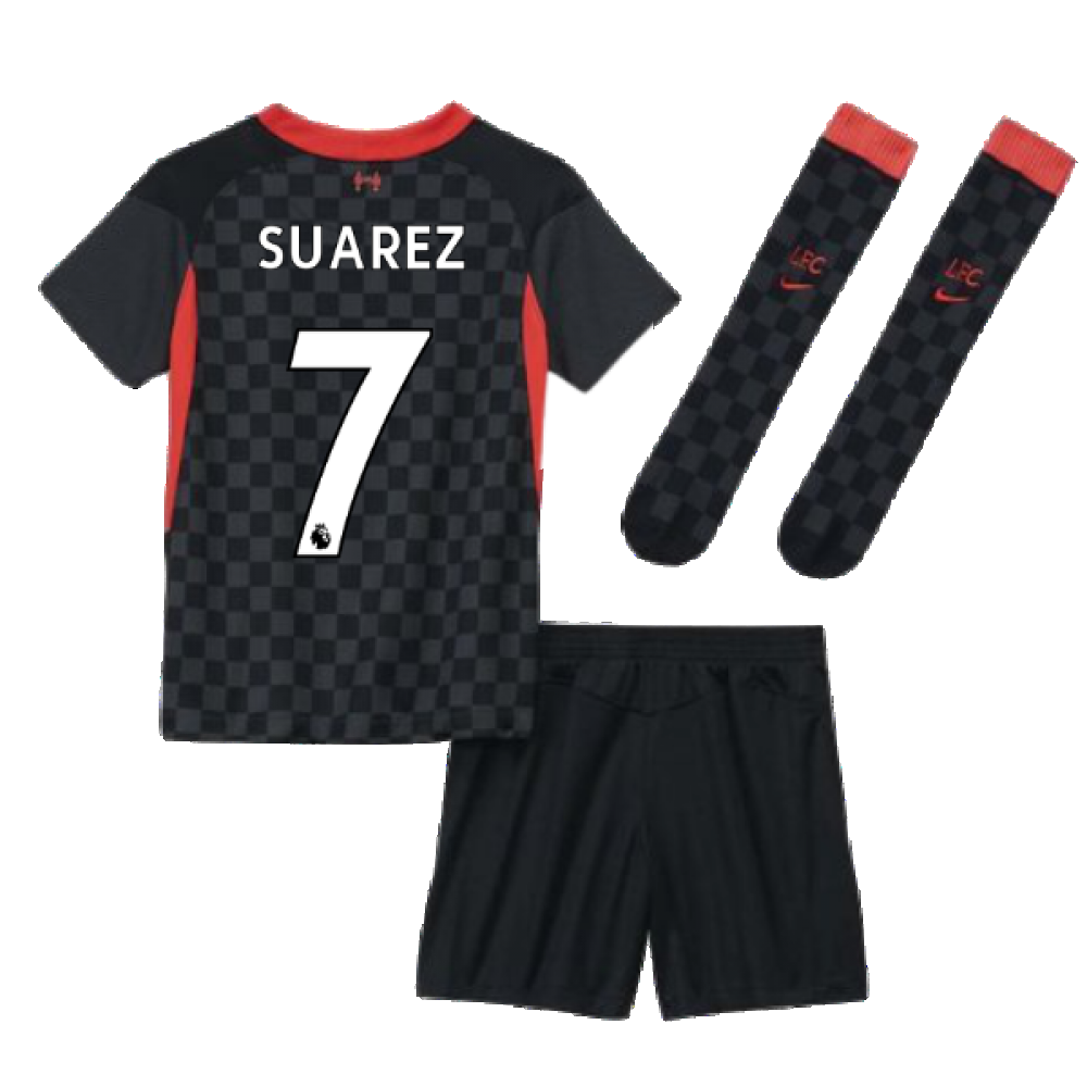 2020-2021 Liverpool 3rd Little Boys Mini Kit (SUAREZ 7)