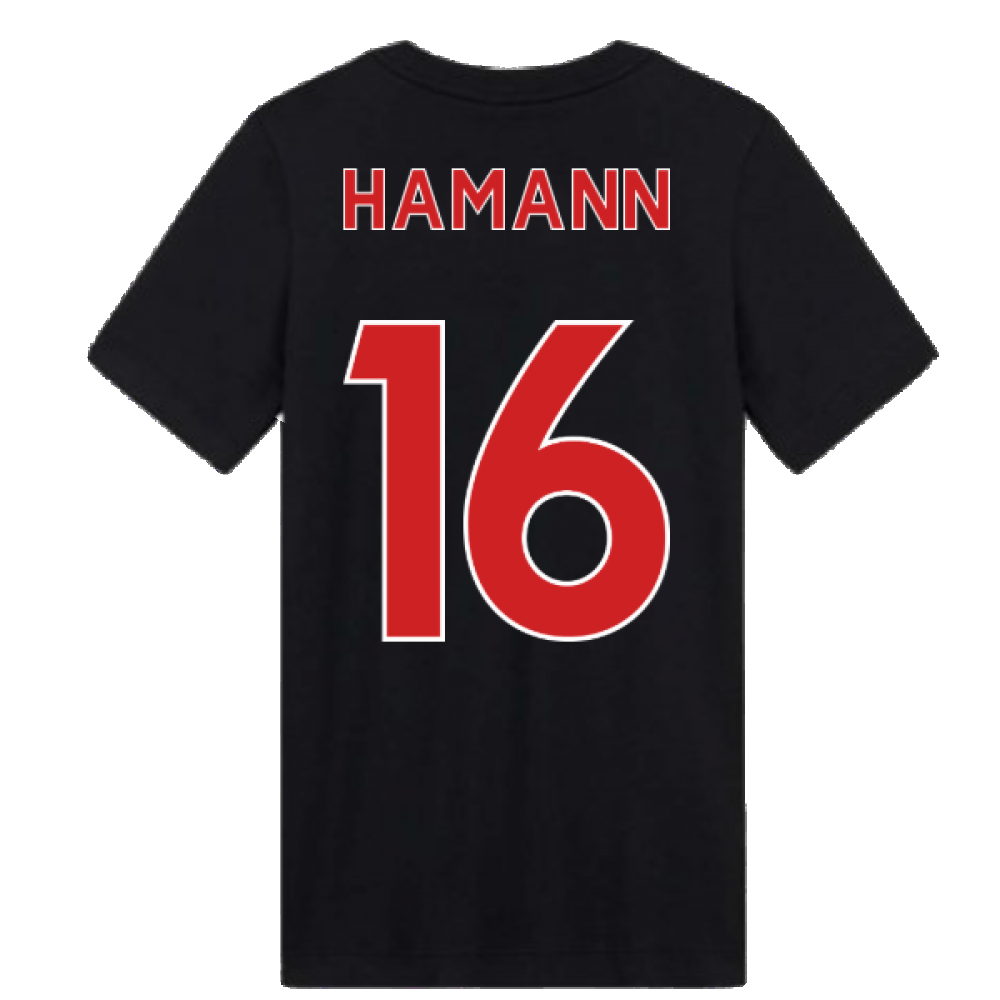 2020-2021 Liverpool Ground Tee (Black) - Kids (HAMANN 16)