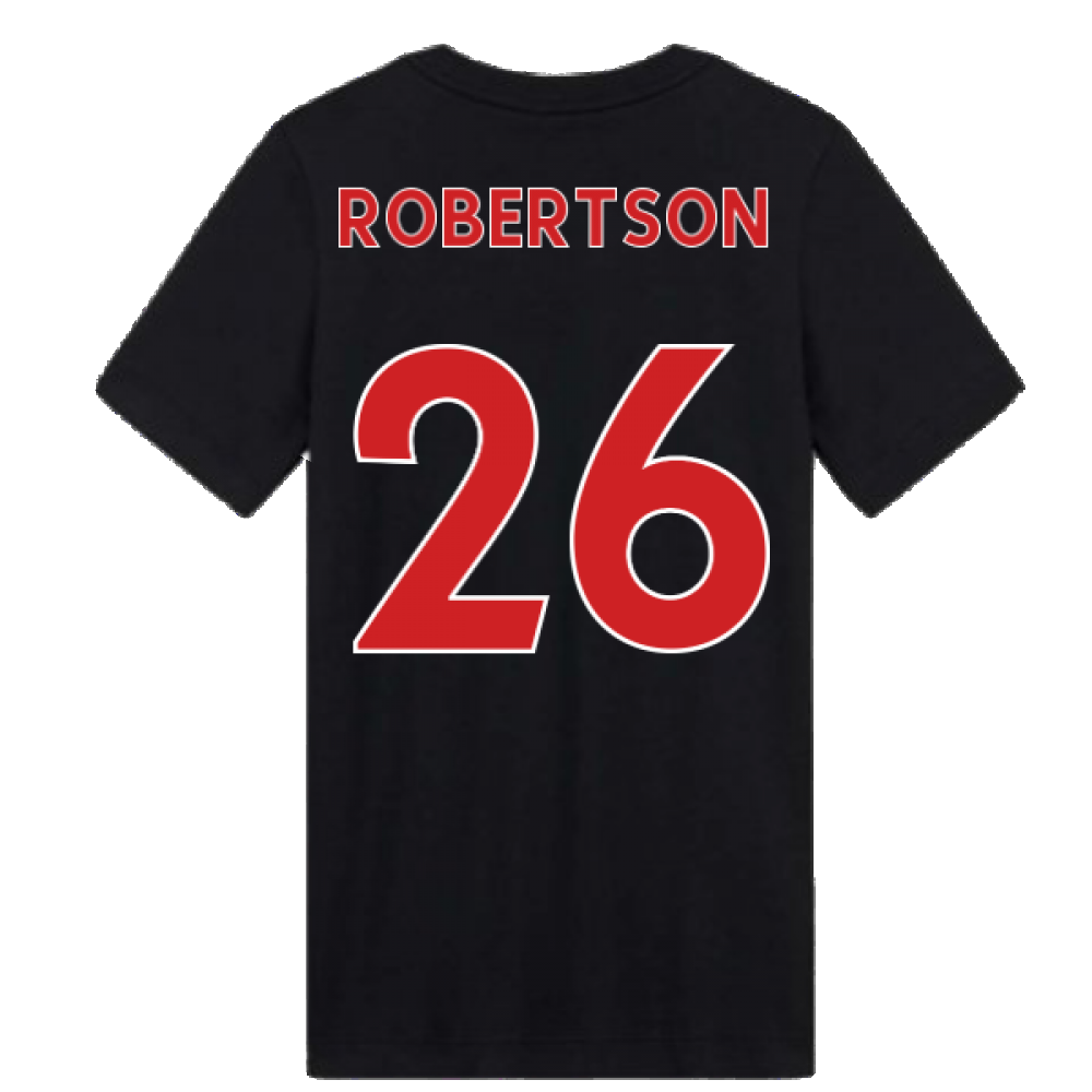 2020-2021 Liverpool Ground Tee (Black) - Kids (ROBERTSON 26)