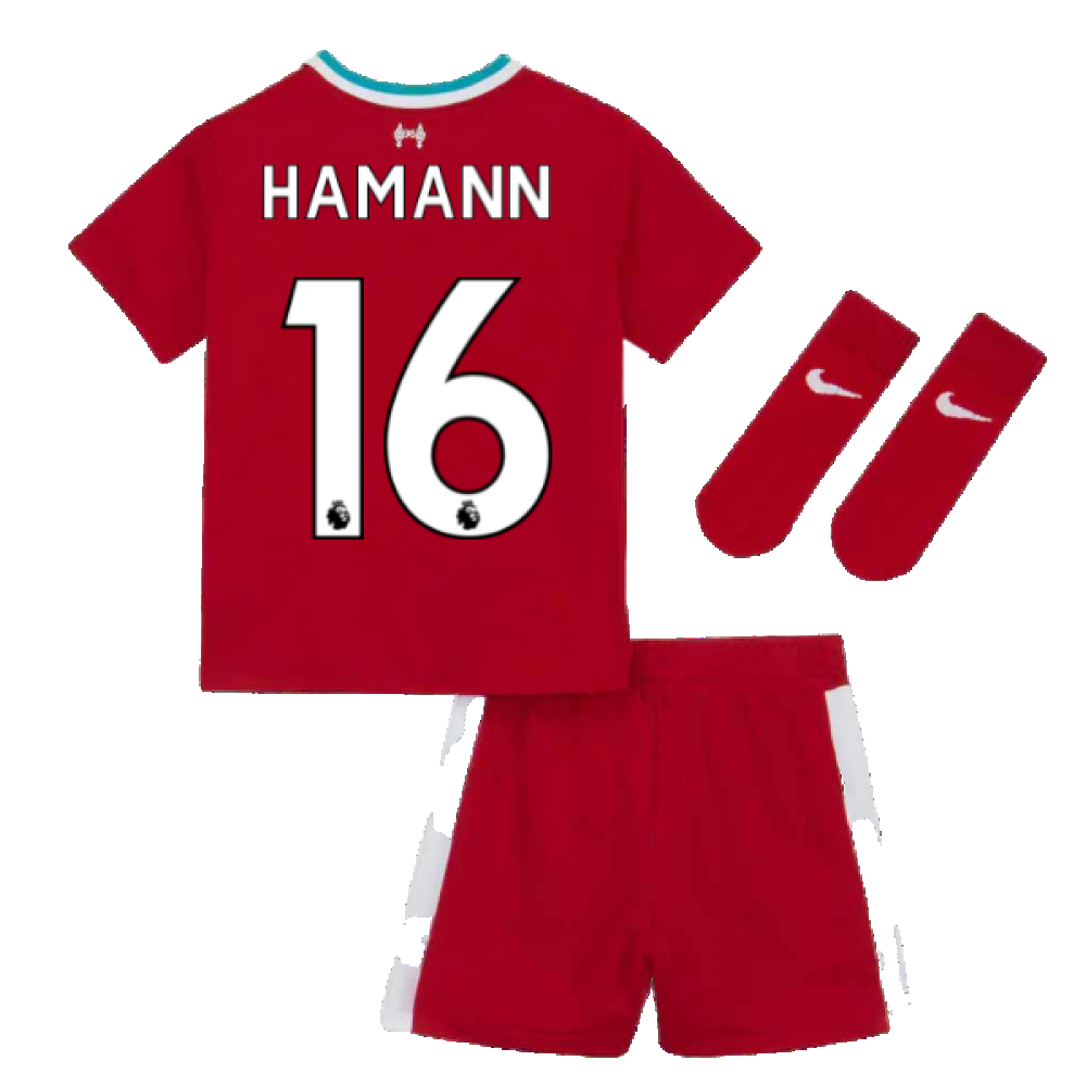 2020-2021 Liverpool Home Nike Baby Kit (HAMANN 16)