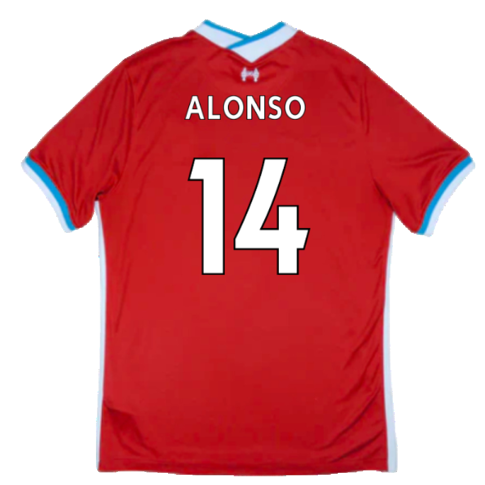 2020-2021 Liverpool Home Shirt (S) (Mint) (ALONSO 14)