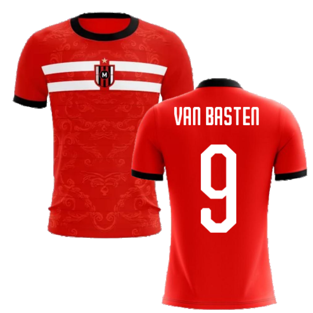 2024-2025 Milan Away Concept Football Shirt (Van Basten 9)