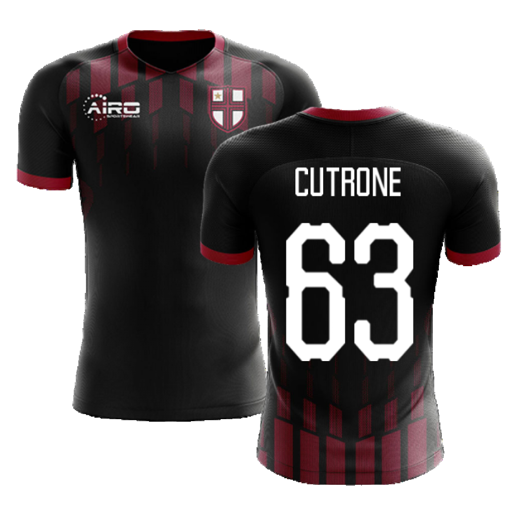 2024-2025 Milan Pre-Match Concept Football Shirt (CUTRONE 63)