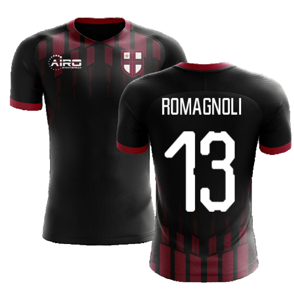 2024-2025 Milan Pre-Match Concept Football Shirt (ROMAGNOLI 13)