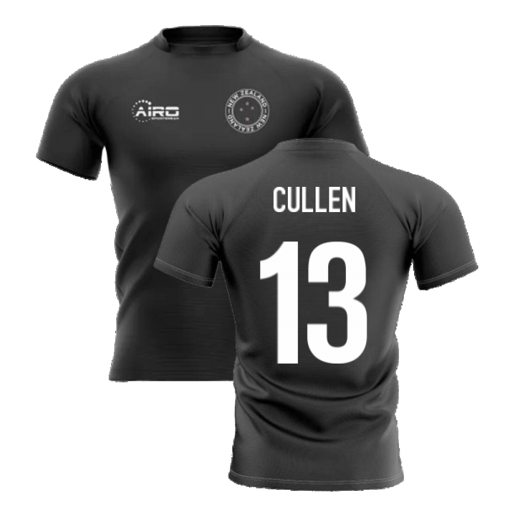 2024-2025 New Zealand Home Concept Rugby Shirt (Cullen 13)