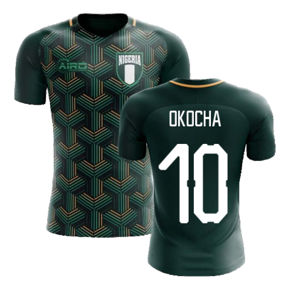 2024-2025 Nigeria Third Concept Football Shirt (Okocha 10)