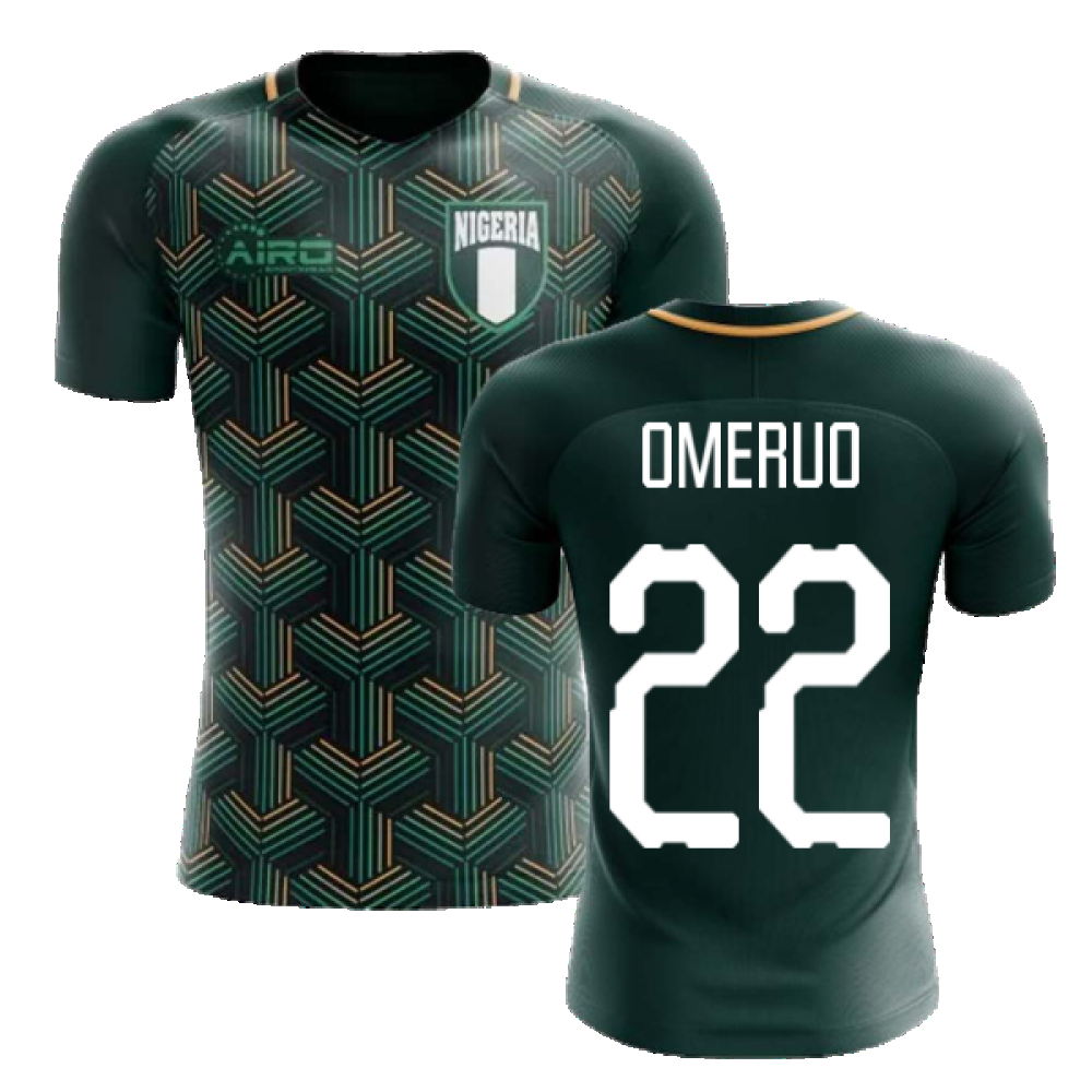 2024-2025 Nigeria Third Concept Football Shirt (Omeruo 22)