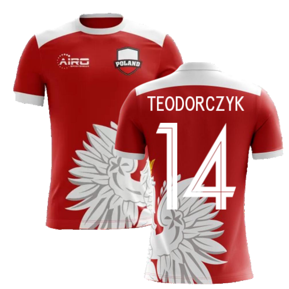 2024-2025 Poland Away Concept Football Shirt (Teodorczyk 14) - Kids