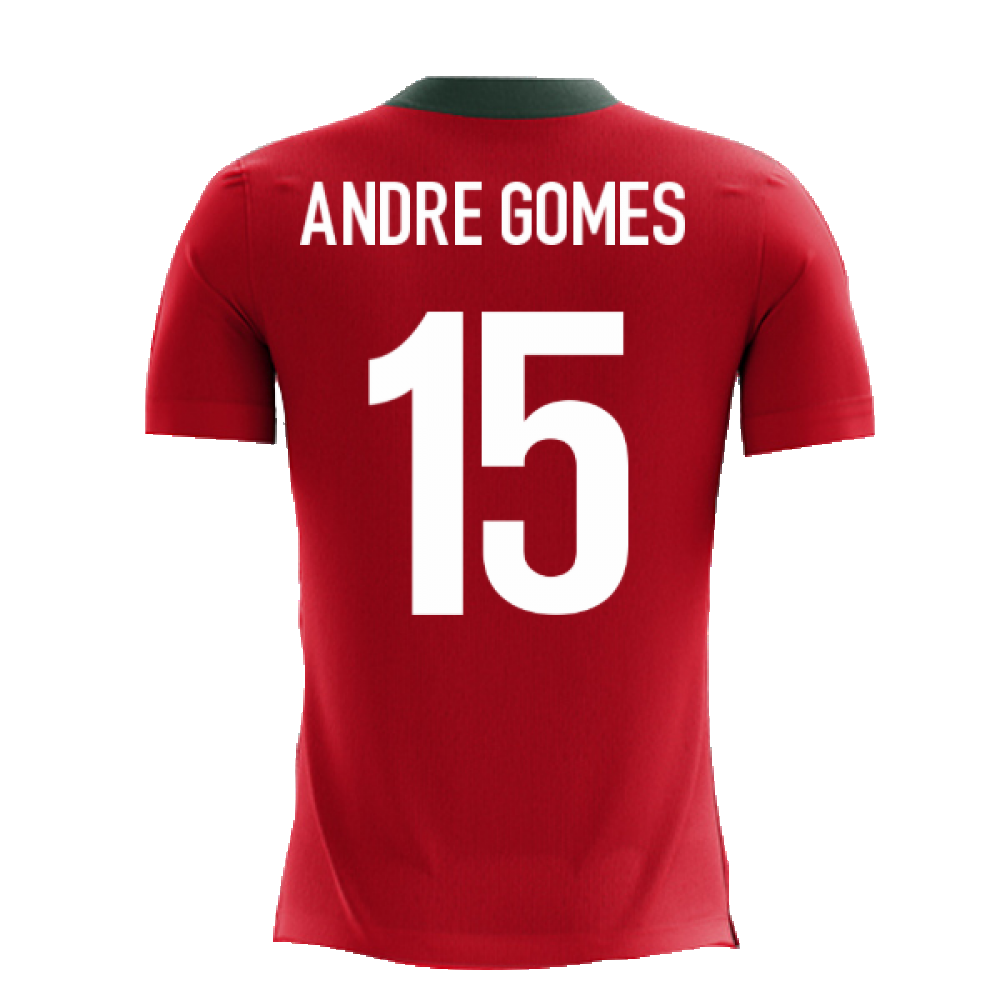 2024-2025 Portugal Airo Concept Home Shirt (Andre Gomes 15) - Kids