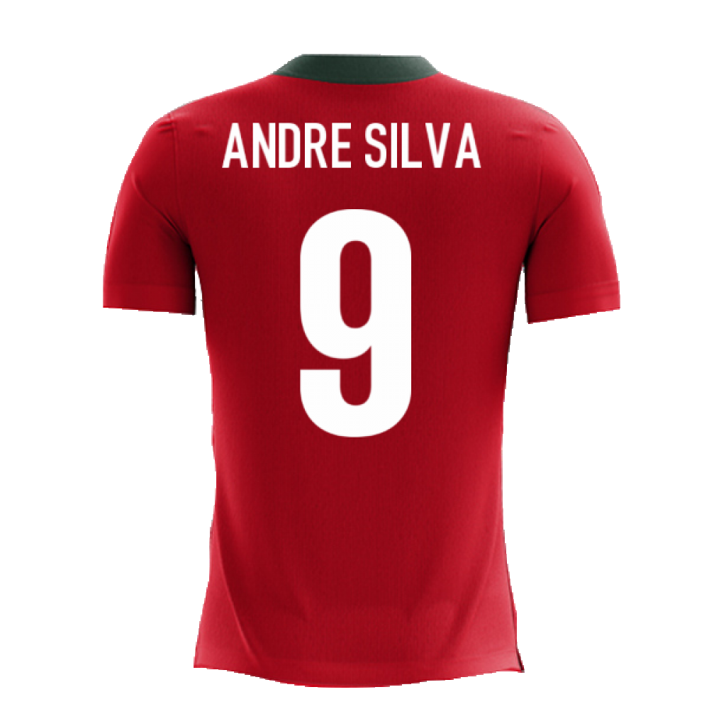 2024-2025 Portugal Airo Concept Home Shirt (Andre Silva 9) - Kids