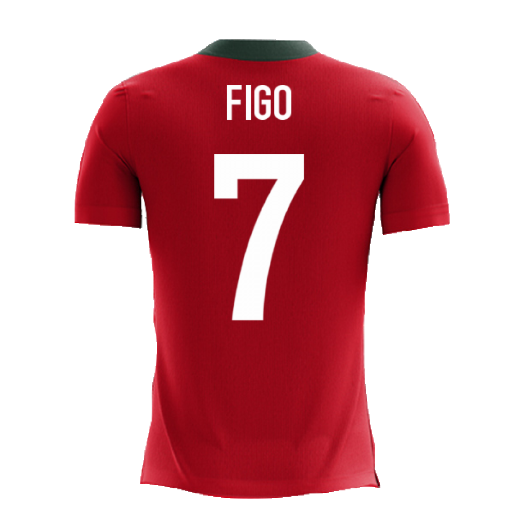 2024-2025 Portugal Airo Concept Home Shirt (Figo 7) - Kids