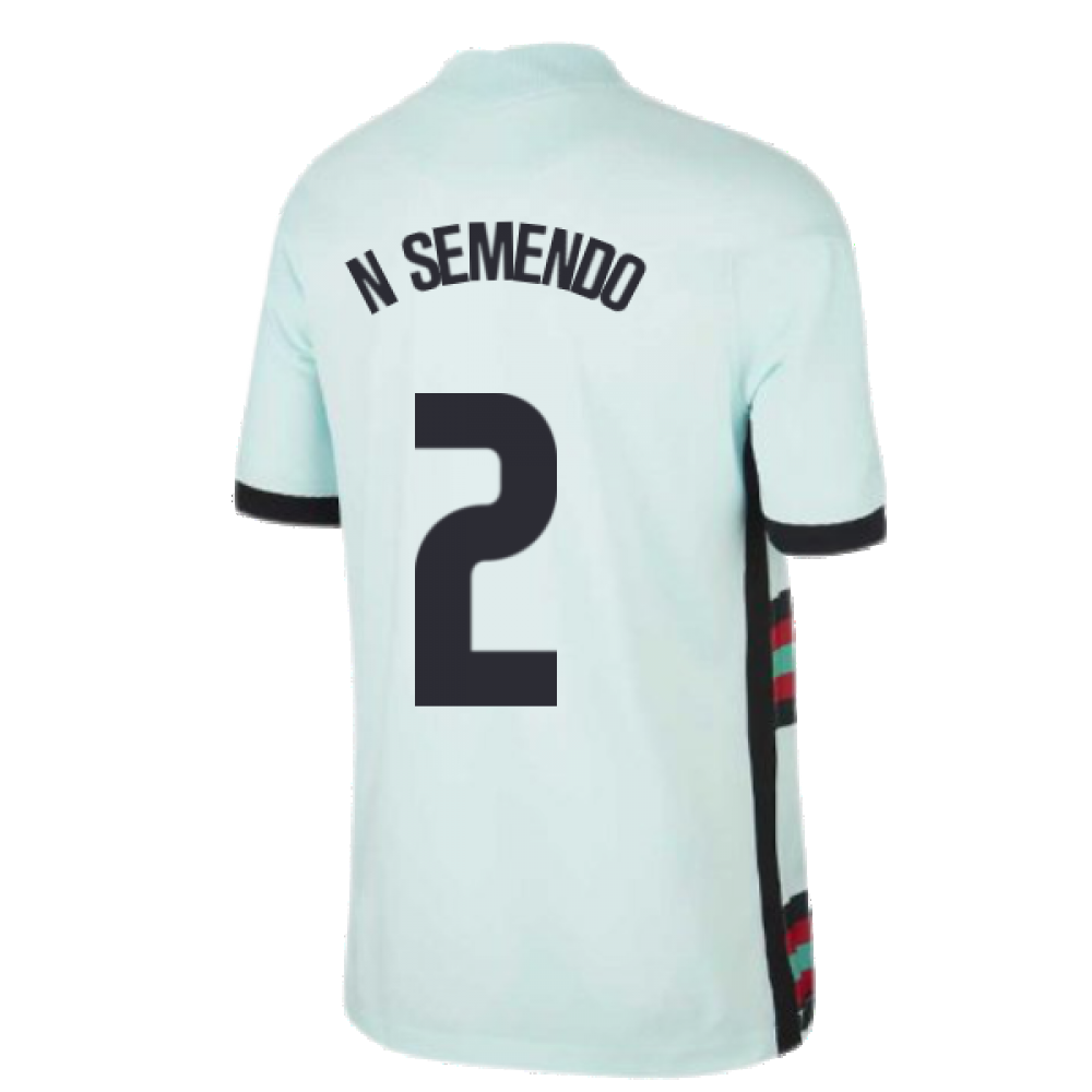 2020-2021 Portugal Away Nike Football Shirt (Kids) (N.SEMENDO 2)