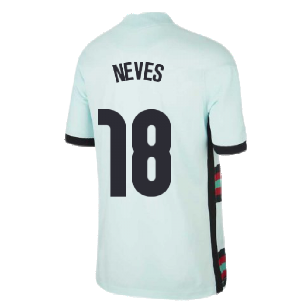 2020-2021 Portugal Away Nike Football Shirt (Kids) (Neves 18)