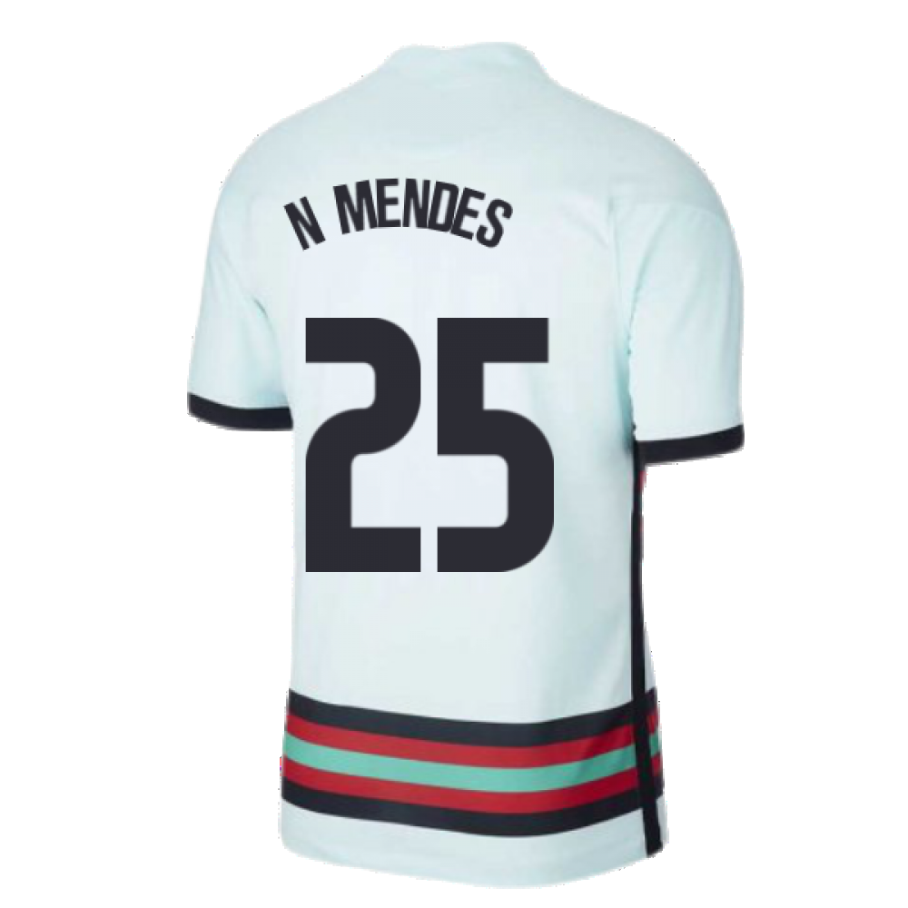 2020-2021 Portugal Away Nike Football Shirt (N.MENDES 25)