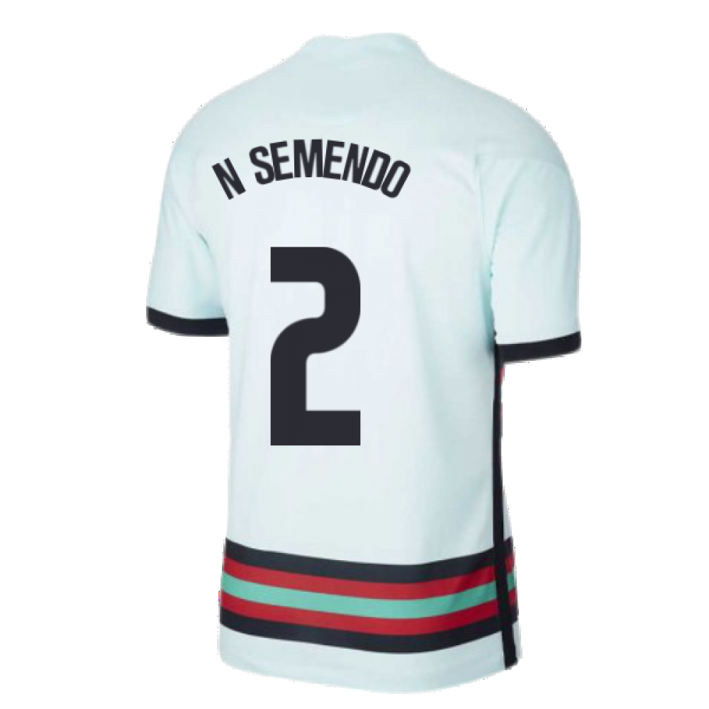 2020-2021 Portugal Away Nike Football Shirt (N.SEMENDO 2)