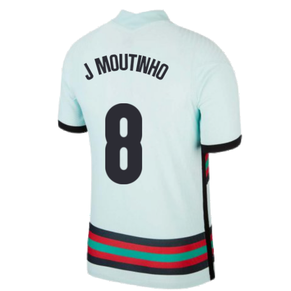 2020-2021 Portugal Away Nike Vapor Match Shirt (J.Moutinho 8)