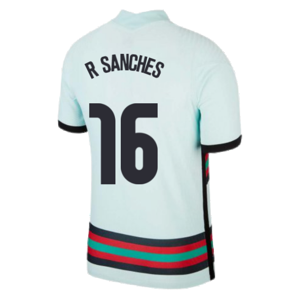 2020-2021 Portugal Away Nike Vapor Match Shirt (R.SANCHES 16)