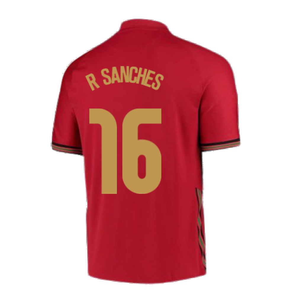 2020-2021 Portugal Home Nike Football Shirt (R.SANCHES 16)