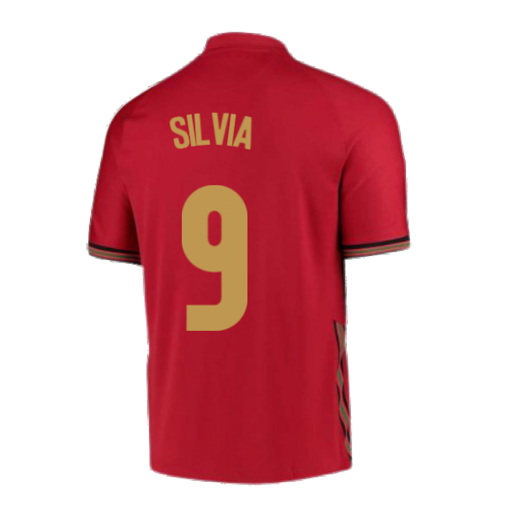 2020-2021 Portugal Home Nike Football Shirt (SILVIA 9)