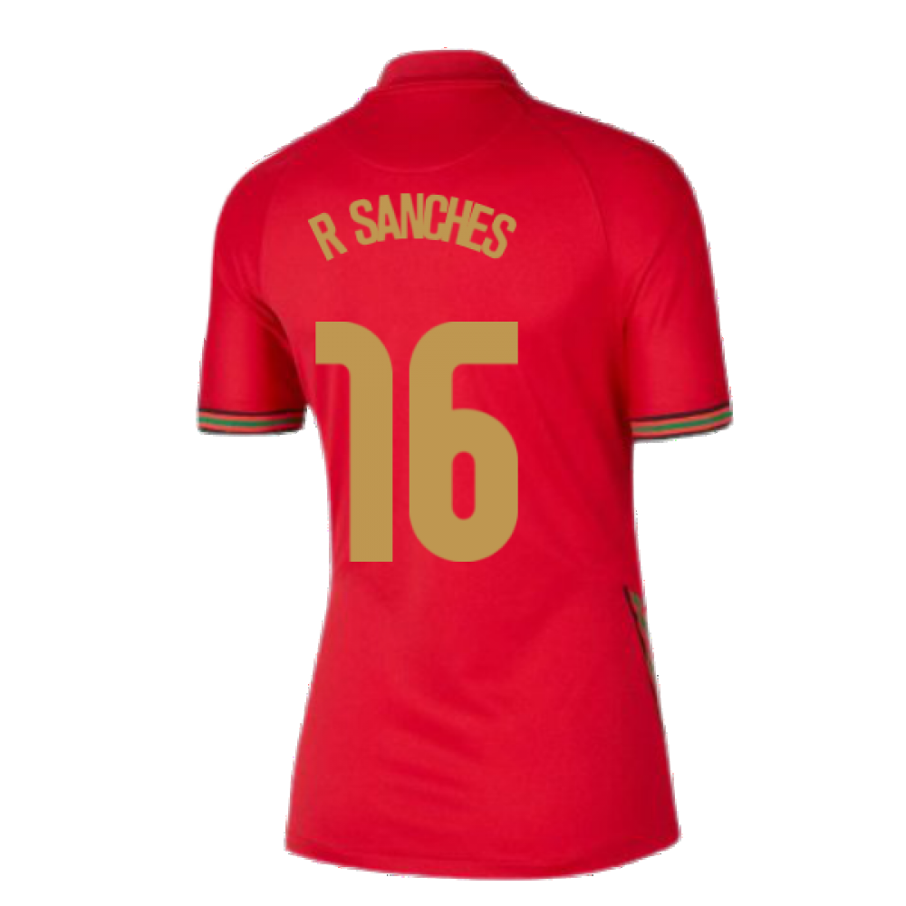 2020-2021 Portugal Home Nike Womens Shirt (R.SANCHES 16)