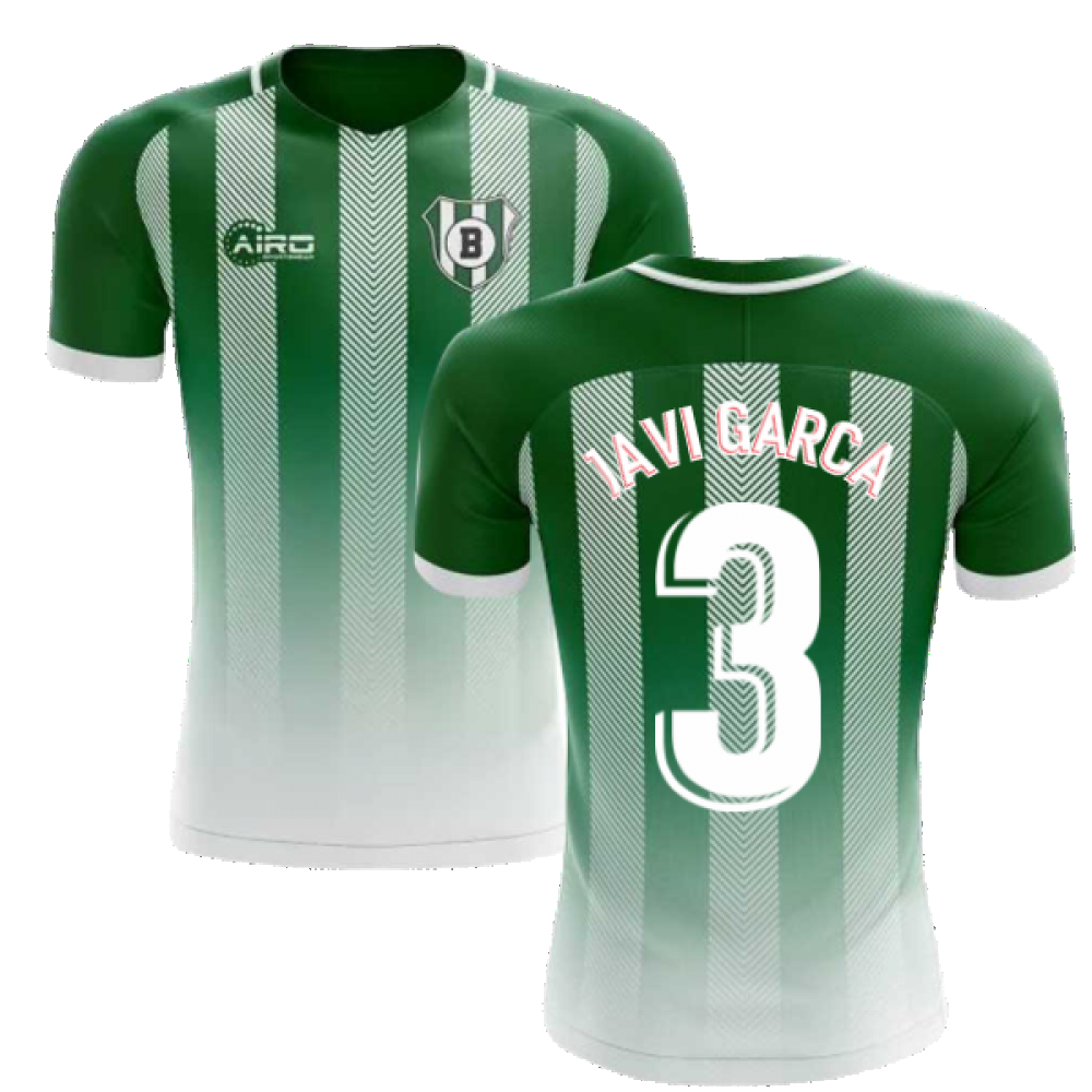 2020-2021 Real Betis Home Concept Football Shirt (Javi García 3) - Kids