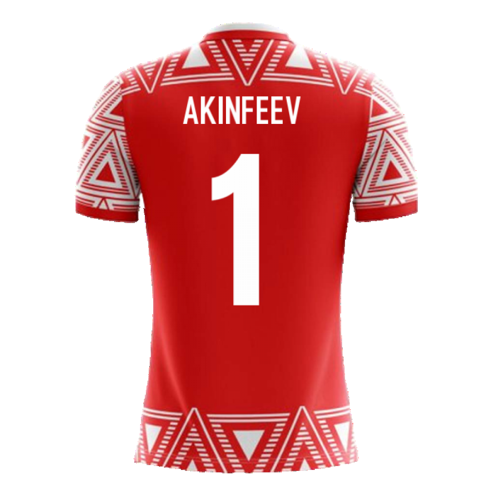 2024-2025 Russia Airo Concept Home Shirt (Akinfeev 1)