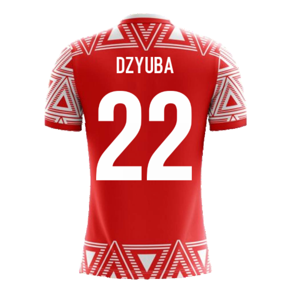 2024-2025 Russia Airo Concept Home Shirt (Dzyuba 22)